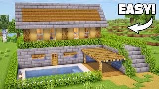 Minecraft Easy Starter Survival House Tutorial
