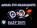 Angel Eye Headlight Upgrade // BMW E90