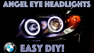 Angel Eye Headlight Upgrade // BMW E90 screenshot 5