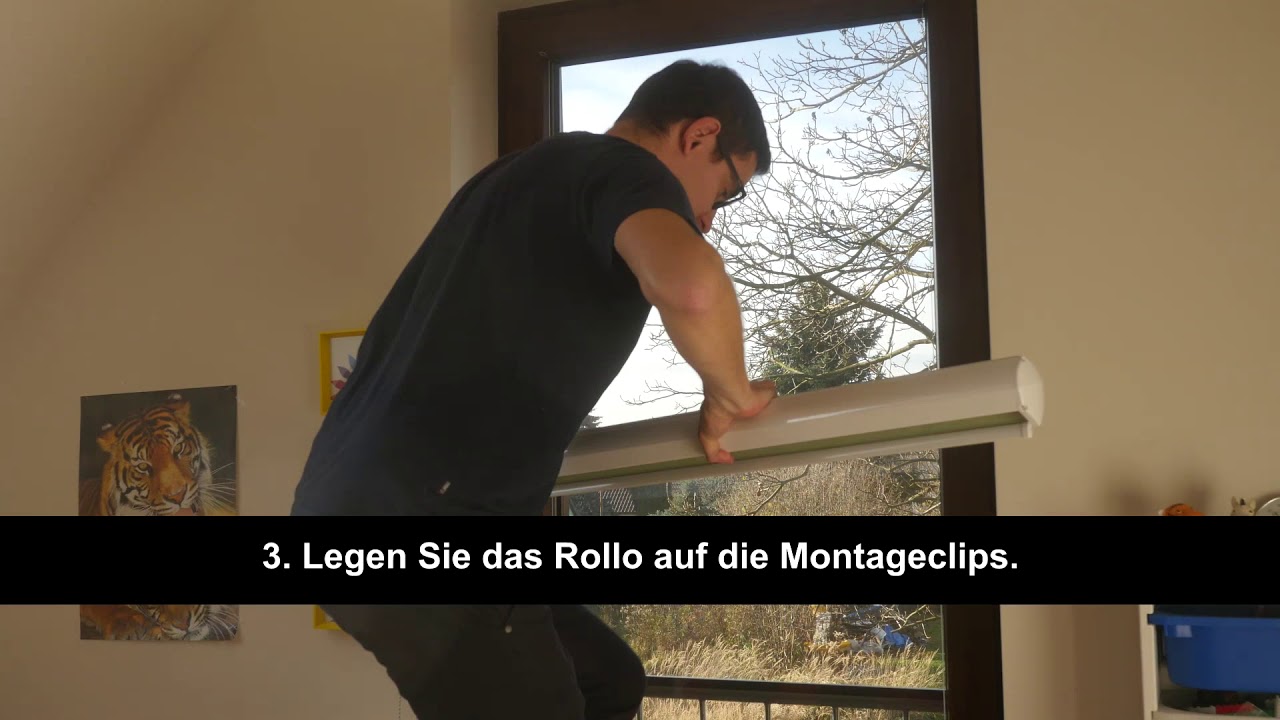 Doppelrollo mit Kassette DR38 - Montageanleitung. - YouTube