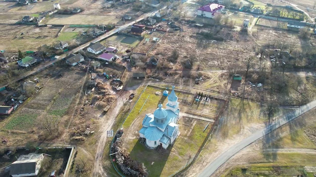 Drone: Церква в с.Жукин