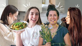 COSA MANGIAMO IN UN GIORNO 🌱 con @tortinsu @NakiLovesCinnamon e @TheBluebirdKitchen