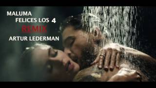 Maluma - Felices Los 4  ( Remix ) 2017