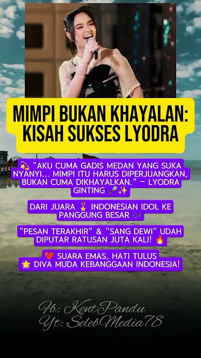 Kisah Sukses Lyodra #shortvideo #artis #viral #lyodra #shorts
