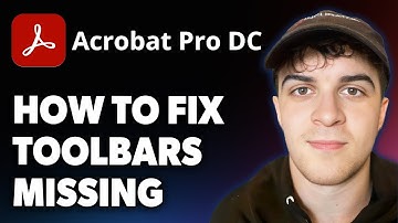 How to Fix Toolbars Missing in Adobe Acrobat Reader DC [2025 Full Guide]