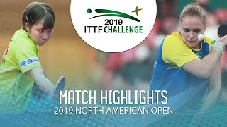 Маргарита Песоцкая vs Miu Hirano | North American Open 2019 (R16)