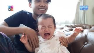 CUAP CUAP PAGI - AIR MATA THANIA PECAH SAAT NONTON VIDEO KLIP 'DERITAKU'