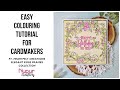 Extend your frames  quick watercoloring for cardmakers  elegant rose frames by heartfelt creations