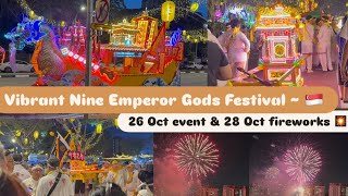 Incredible Taoist Festival in Singapore! Nine Emperor Gods 2025 Procession & Fireworks