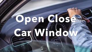 Open Close Car Window Sound Effect