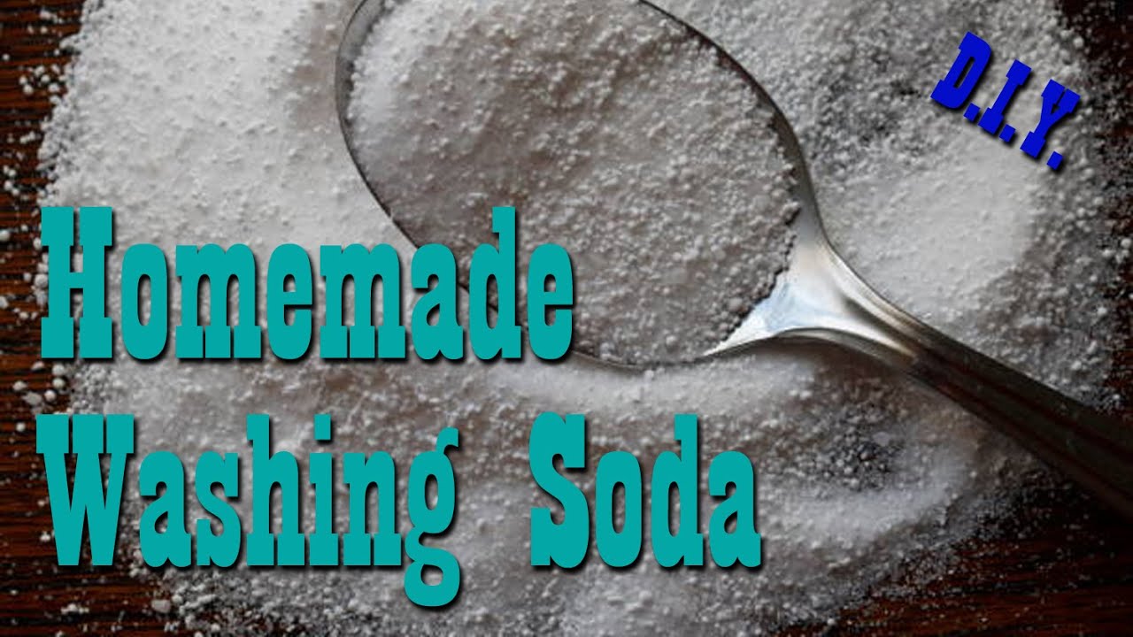 Сделайте свою собственную стиральную соду ~ своими руками