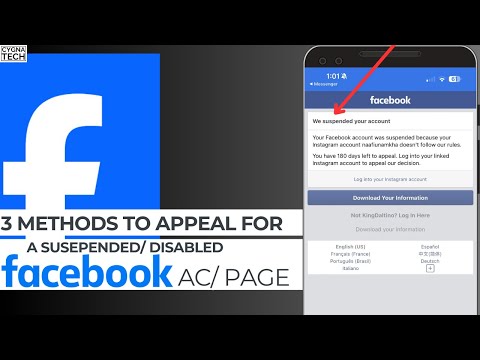 Is Your Facebook Account Suspended Or Disabled 3 Methods To Appeal Get Your Account Back 