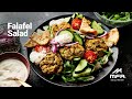 Homemade Vegan Falafel Salad | Rich and Delicious!