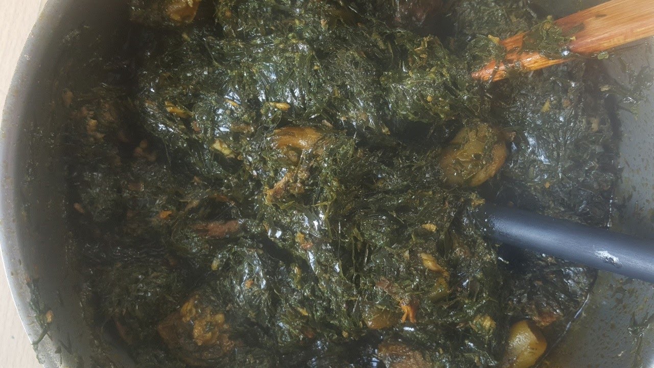 How To Make Eru | Cameroon Eru | AFRICAN VEGETABLE Soup #carinefavour # ...