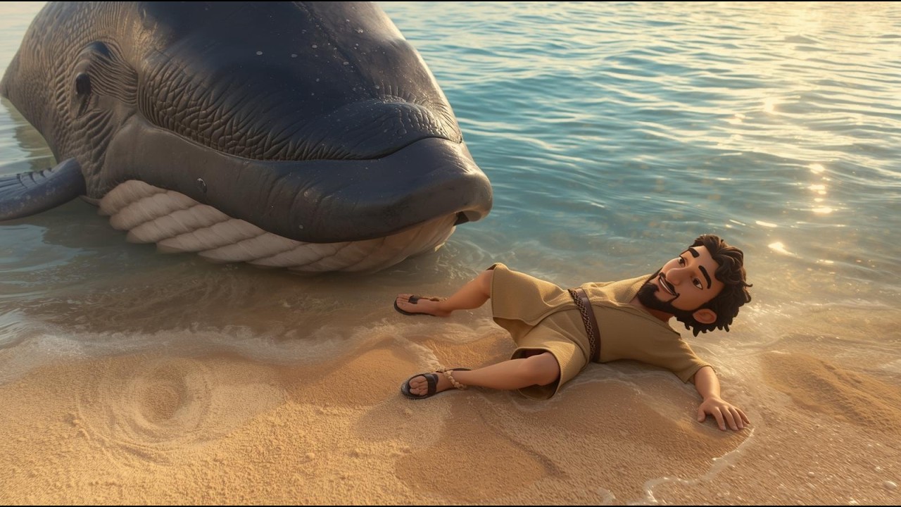  حكاية يونان في بطن الحوت - قصص الكتاب المقدس 3D / Jonah story