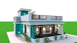 Single Story 3 Bedroom House Design