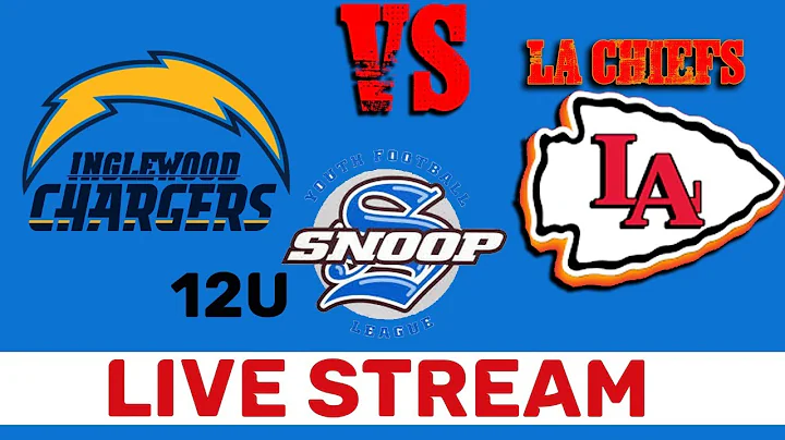 Live Stream | 12U Inglewood Chargers vs LA Chiefs | Snoop Youth Football League