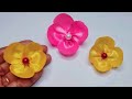 DIY: Ribbon Flowers / How to make ribbon flowers / cloth flower making / DIY flower making