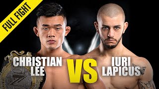 Christian Lee vs. Iuri Lapicus | ONE Championship Full Fight