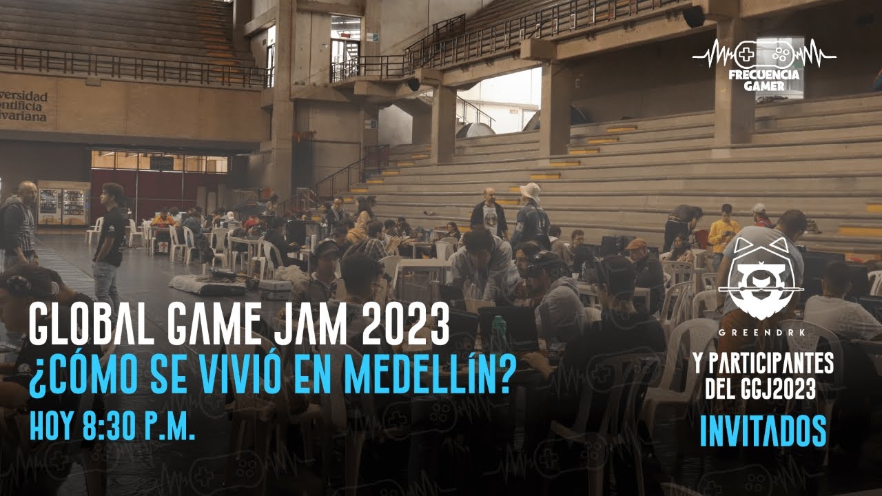 GLOBAL GAME JAM 2023 ¿CÓMO SE VIVIÓ EN MEDELLÍN? - YouTube