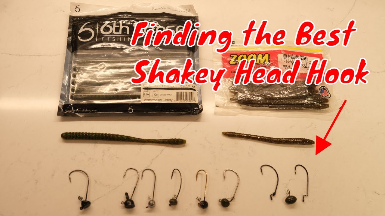 Quest for the Best Shakey Head Hook Set-Up 