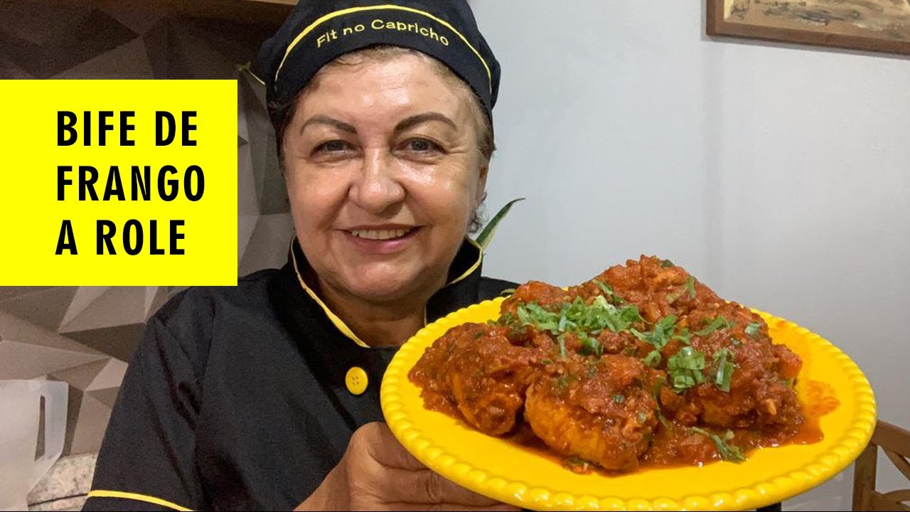 BIFE A ROLE DE FRANGO FÁCIL DE FAZER