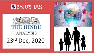 The Hindu Analysis for 23rd December, 2020. (Current Affairs for UPSC/IAS)