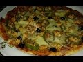 طريقة عمل البيتزا بيتزا سريعة ولديدة بالدجاج في المقلاة / بيتزا سريعه
بدون فرن / Pizza au poulet فيديو من يوتيوب