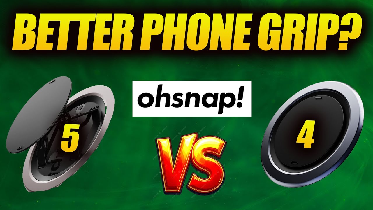Best Phone Grip (2025) - OhSnap 5 vs. OhSnap 4 📝REVIEW VIDEO