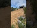 Land Rover Discovery 3 TDV6 SE on downhill dirt training.
