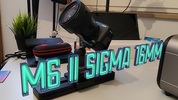 [4k] Canon M6 Mark II Sigma 16mm at f1.4 (vlog)