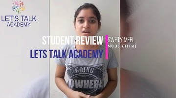 Sweety Meel (NCBS-TIFR) - Student Review / Interview | Let