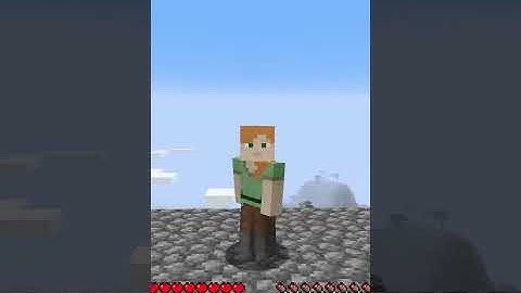 😱How to get ZERO/NO FALL DAMAGE after Falling in MINECRAFT ! #shorts #minecrafthack #minecraftshorts