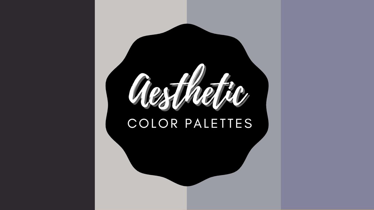 AESTHETIC COLOR PALETTES WITH IT'S NAME AND HEX COLOR CODE | Part - 6 | mochibubble