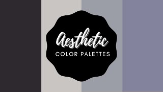 Aesthetic Color Palettes With Its Name And Hex Color Code Part - 6 Mochibubble
