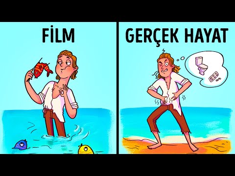 Filmlerdeki Hayatta Kalma Efsanelerinden 14’ünü Çürüttük