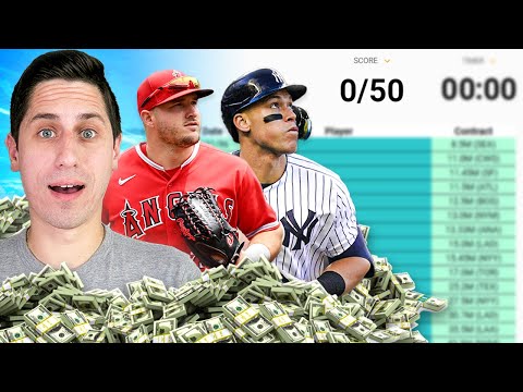 Video: Nejvyšší placené hráči baseballu