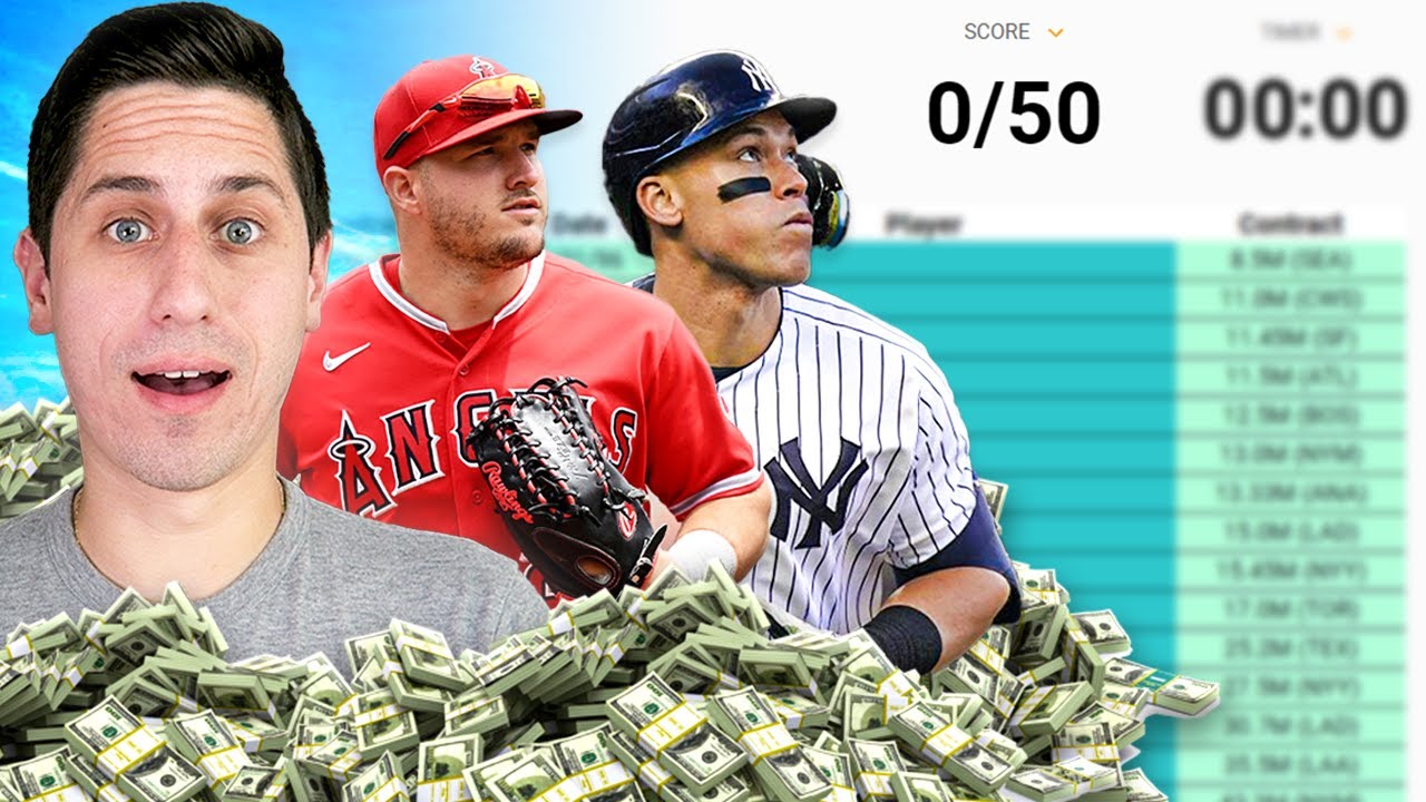 Who Are The 50 Highest Paid Players in MLB? Win Big Sports