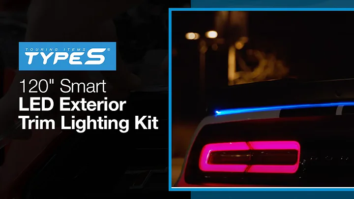 TYPE S 120" Smart LED Exterior Trim Lighting Kit