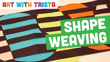 Shape Weaving Art Tutorial - Art With Trista