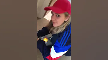 WHITE GIRL SPITS FIRE 