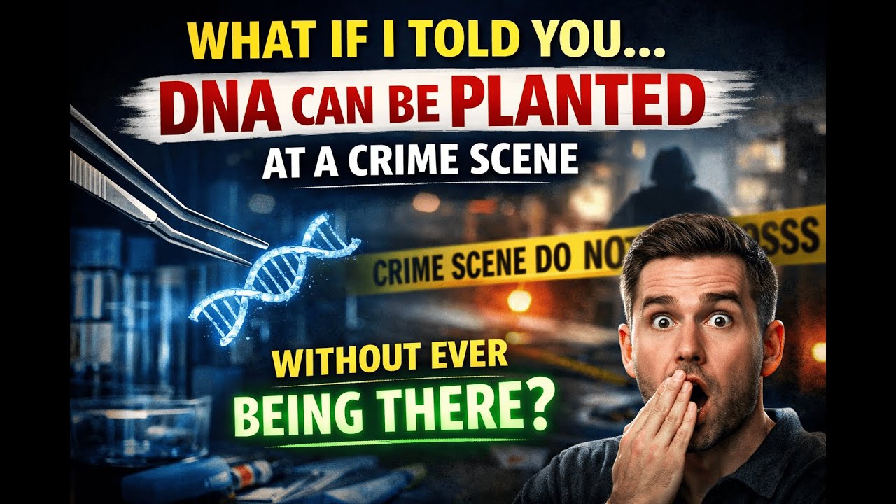“Can You Plant Fake DNA at a Crime Scene? | Shocking Real Case” Explained by Prachi Tripathi.
