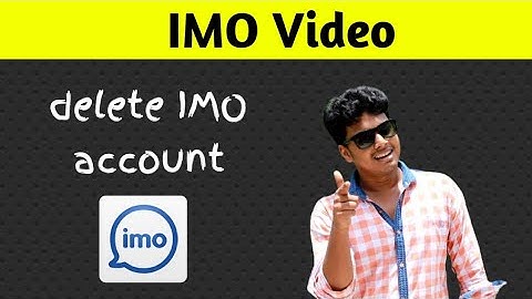 How To Delete My IMO Account ||Trending Tech zone