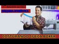 COSTURANDO AO VIVO - CUECA BOXER NA MÁQUINA DOMÉSTICA