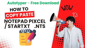 Notepad Pixcel / Startxt Autotyper For Data Entry Autotyper Download .nts | SW infotech