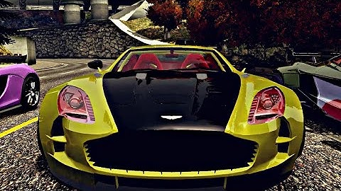 NFS Most Wanted | Speed Trap Race With Aston Martin ONE77 | Gameplay