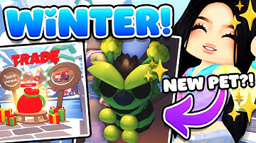 WINTER IS HERE *ALL SUPRISES* in Adopt Me! (roblox)