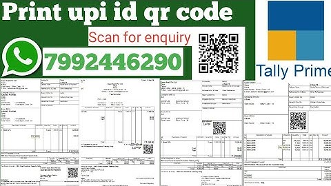 🔥🆃🅰🅻🅻🆈 🆃🅳🅻🔥 Print Qr Code With Upi id , MMID & Bank Account with Ifsc | Prime & Erp