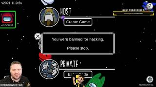 11/12/2021 - New Among Us Update!!! Playing with Hermits and Friends! (Stream Replay)