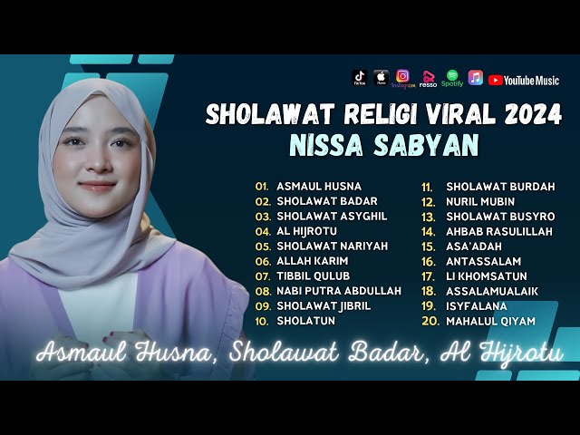 Nissa Sabyan - Asmaul Husna - Sholawat Badar | Ramadhan Syahdu | Sholawat Terbaru class=